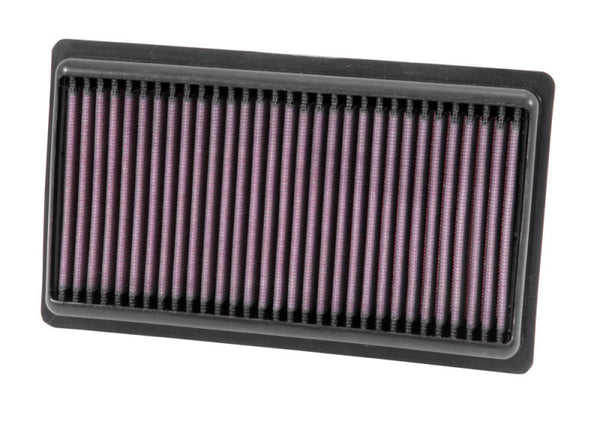 K&N Replacement Panel Air Filter for 2014-2015 Infiniti Q50 3.5L/3.7L V6 (2 Required) - Bull Strap