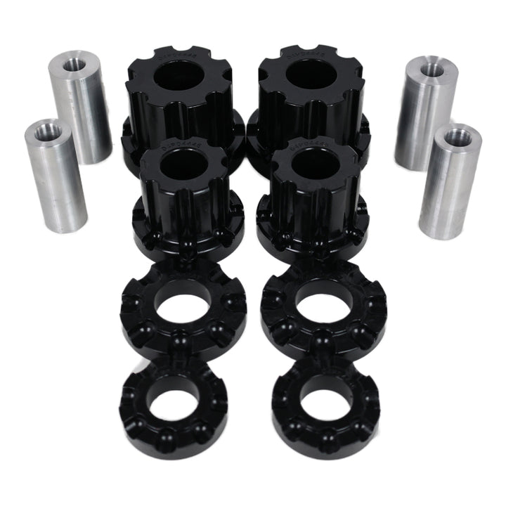 Energy Suspension 01-05 Lexus IS300 Rear Subframe Bushing Set - Black - Bull Strap