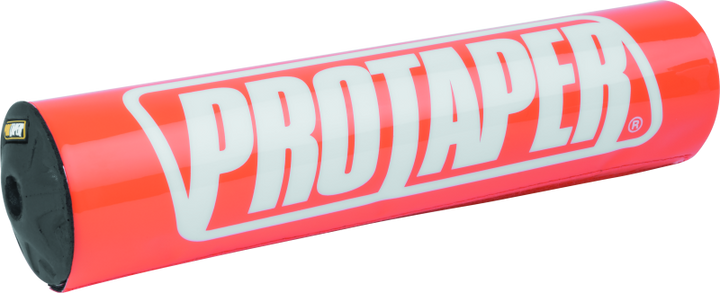 ProTaper 10in Round Bar Pad - Race Orange - Bull Strap