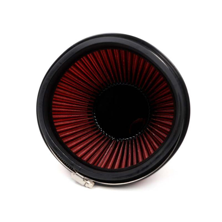 BLOX Racing Performance Filter Kit w/ 3.0inch  Velocity Stack Air Filter and 3.0inch Silicone Hose - Bull Strap