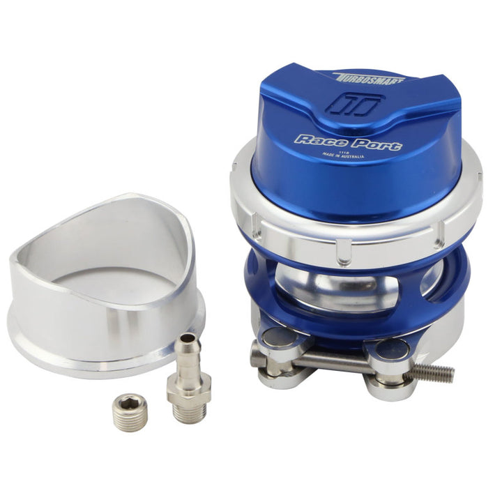 Turbosmart BOV Race Port - Blue - Gen V - Bull Strap