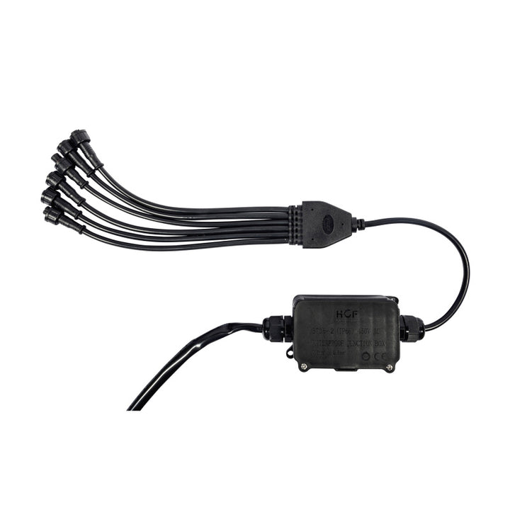 KC HiLiTES C-Series RGB LED Rock Light Kit (Incl. Wiring) - Set of 6 - Bull Strap