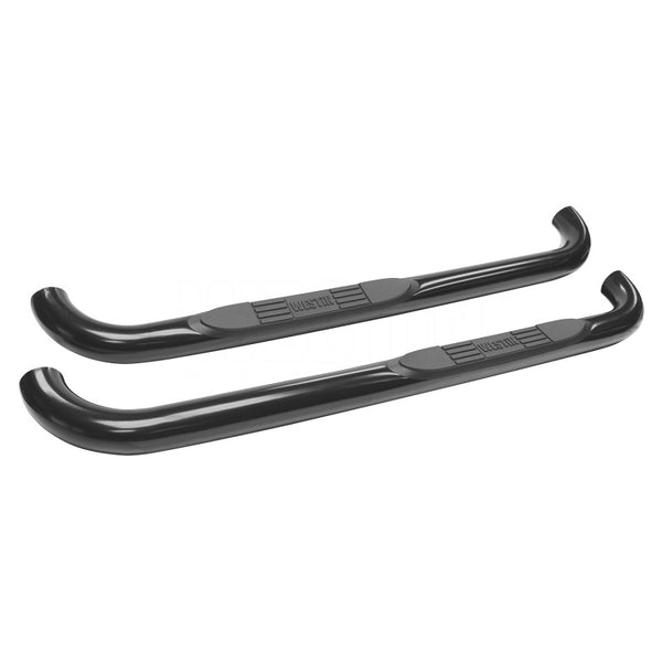 Westin 2005-2018 Toyota Tacoma Reg Cab E-Series 3 Nerf Step Bars - Black - Bull Strap