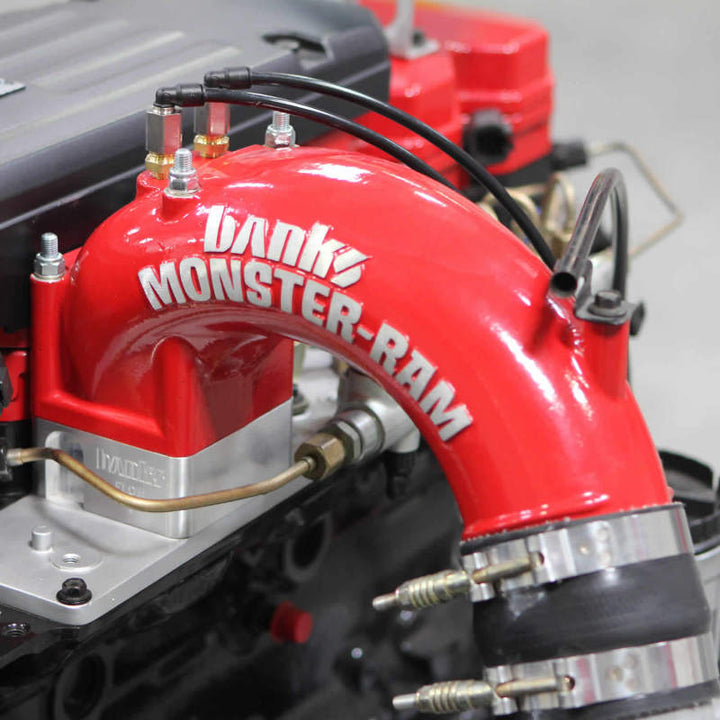 Banks Power 98-02 Dodge 5.9L Monster-Ram Intake w/ Boost Tube - Bull Strap