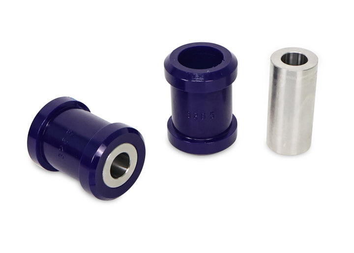 SuperPro 06-15 Mazda MX-5 Miata Rear Forward LCA/Toe Arm Bushing Kit - Stainless Hardware - Bull Strap