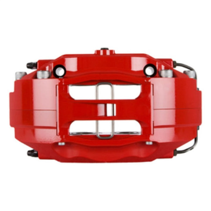 StopTech 91-05 Acura NSX Rear BBK w/Red ST-40/10 Calipers Slotted 328x28mm Rotors - Bull Strap