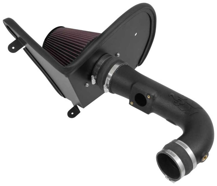 K&N 2016-2017 Chevrolet Camaro V6-3.6L F/I AirCharger Performance Intake - Bull Strap