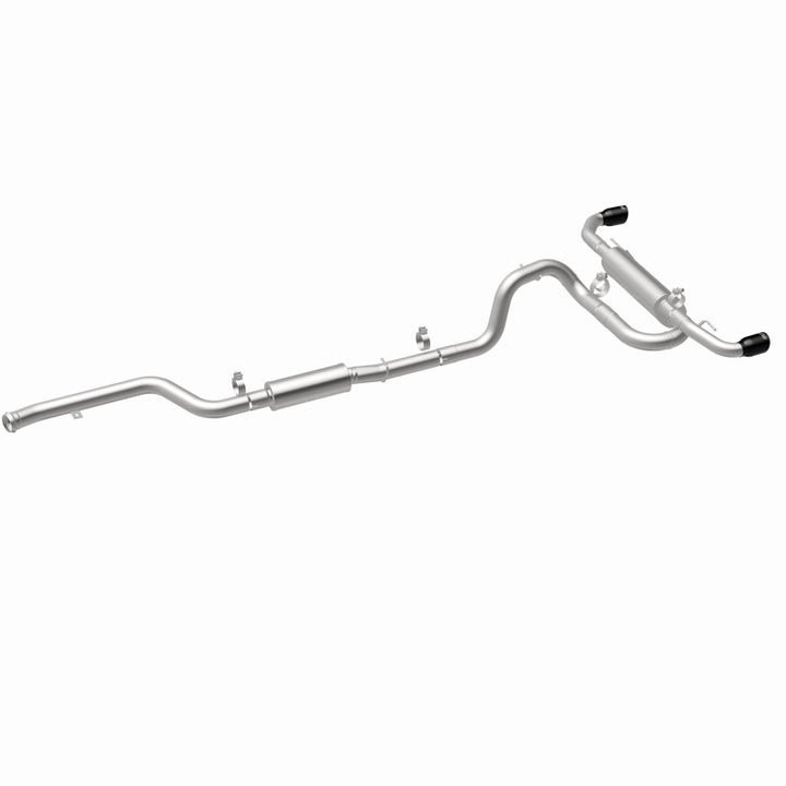 MagnaFlow 24-26 Ineos Grenadier Overland Series Black Chrome Cat-Back Performance Exhaust System - Bull Strap