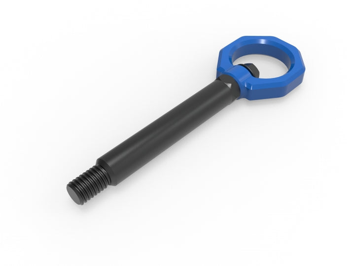 aFe 23-25 BMW M2 (G87) CONTROL Front / Rear Tow Hook - Blue - Bull Strap