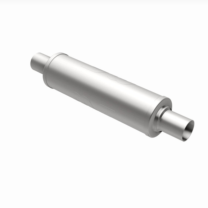 MagnaFlow Muffler Mag SS 14X4X4 2X2 C/C - Bull Strap