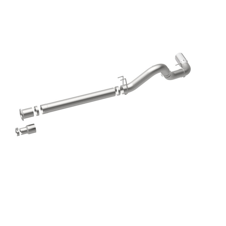 MagnaFlow 08-17 Ford F-250/F-350/F-450 6.4L/6.7L DPF-Back SS 5in Single Passenger Side Rear Exit - Bull Strap