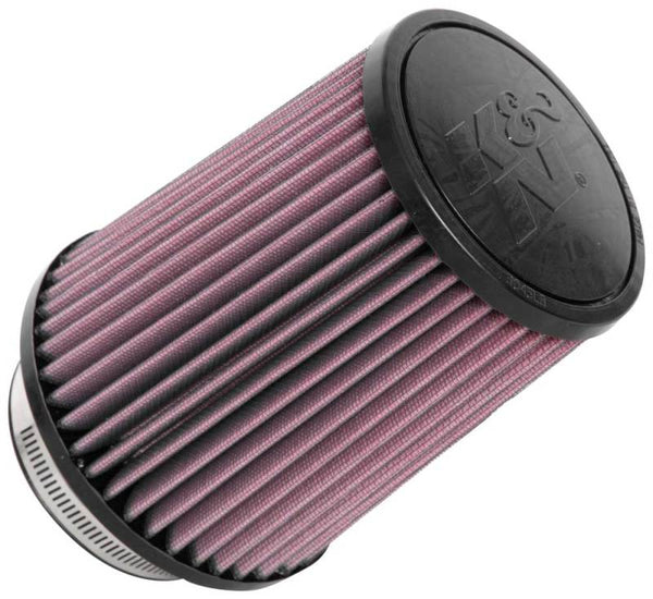 K&N Universal Air Filter 3-1/2in Flange / 5-1/2in Base / 4-1/2in Top / 6-1/2in Height - Bull Strap