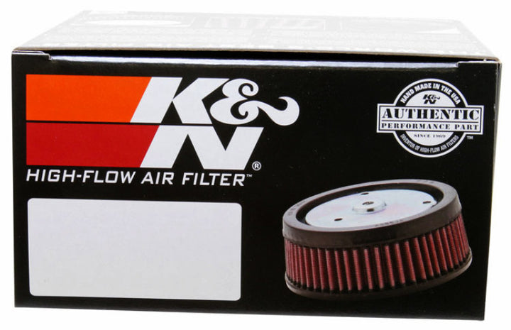 K&N Custom Air Filter Round 5-3/8in OD x 4in ID x 2in H - Bull Strap