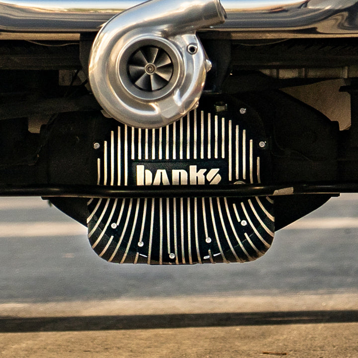 Banks Power 01-18 GM / RAM Black Differential Cover Kit 11.5/11.8-14 Bolt - Bull Strap