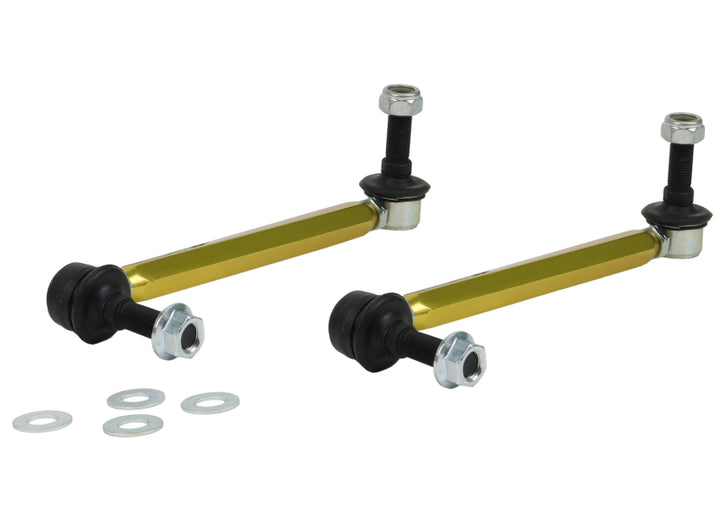 Whiteline Universal Sway Bar - Link Assembly Heavy Duty Adjustable Steel Ball - Bull Strap