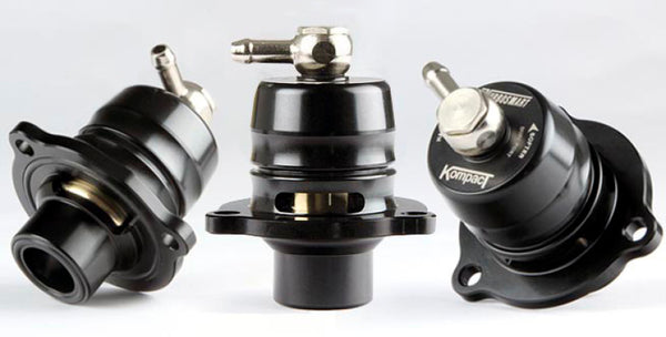 Turbosmart 11-12 Ford F150 3.5L EcoBoost / 12-19 Ford Focus ST Kompact Dual Port BOV (Shortie) - Bull Strap