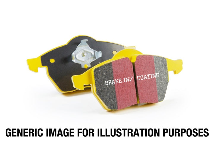 EBC 15+ Hyundai Genesis 3.8 Yellowstuff Front Brake Pads - Bull Strap