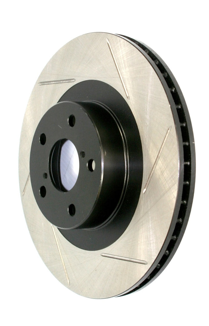 StopTech Mazda Miata ND Sport Slotted Rotor - Rear Right - Bull Strap