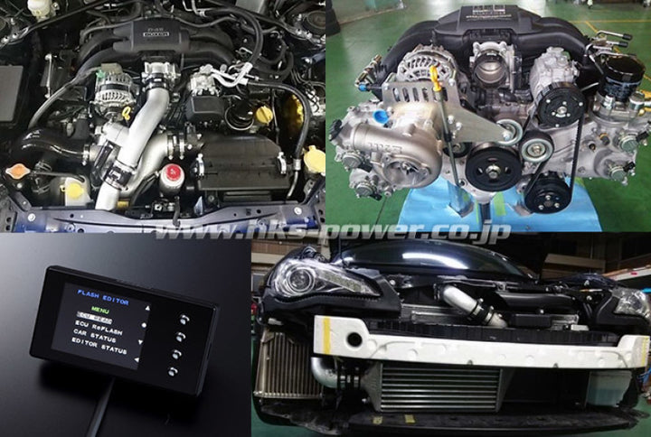 HKS GT2 S/C SYSTEM W/ ECU PACKAGE (2013-2016) FR-S/86/BRZ - Bull Strap