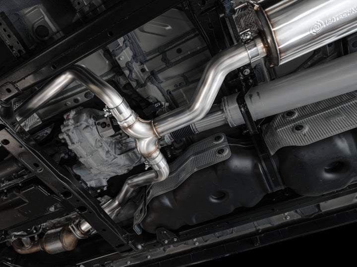 AWE 0FG Exhaust for 3rd Gen Toyota Tundra - BashGuard Only - Bull Strap