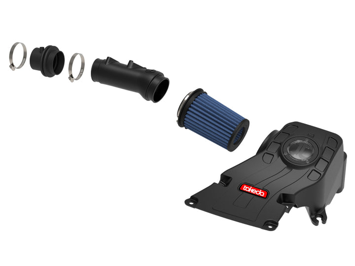 aFe Takeda Momentum PRO 5R Cold Air Intake System 2018 Honda Accord I4 2.0L (t) - Bull Strap