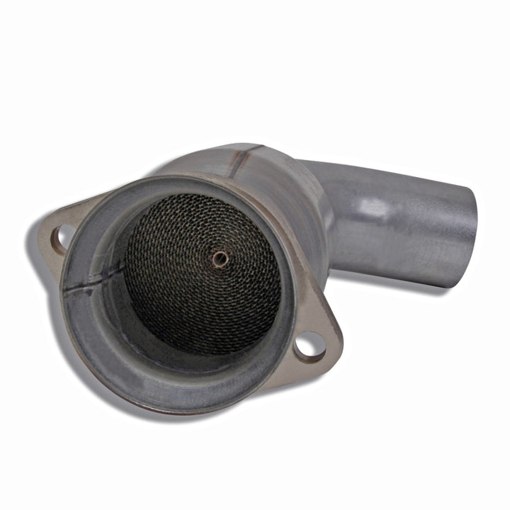 BBK 05-20 Dodge Challenger/Charger 6.1/6.2/6.4L Hemi 3in Catted High Flow Mid Pipe - Bull Strap