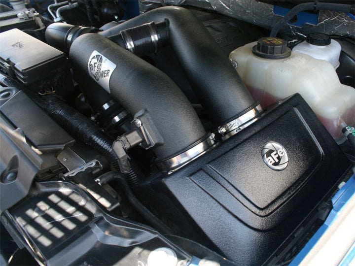 aFe MagnumFORCE Intake System Cover Stage-2 P5R 11-13 Ford F-150 EcoBoost V6-3.5L (tt) - Bull Strap