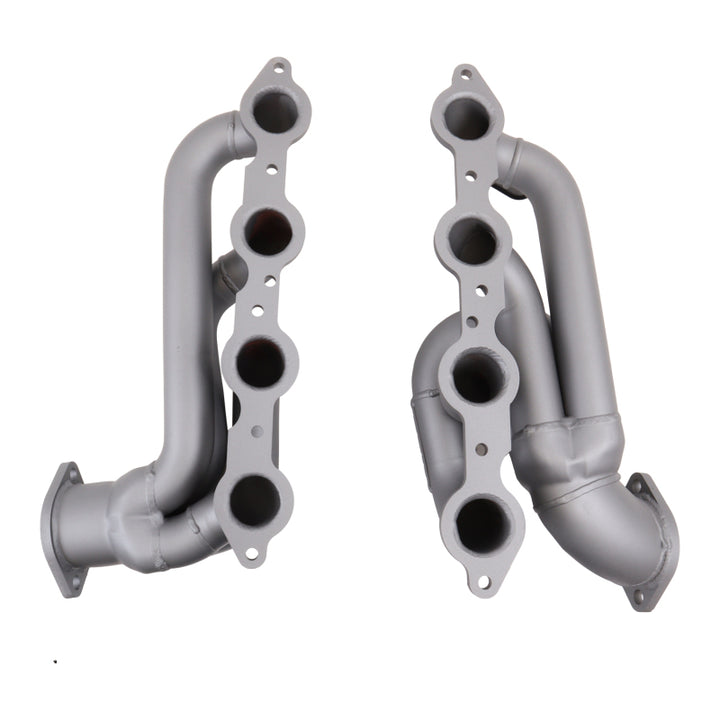 BBK 10-15 Camaro LS3 L99 Shorty Tuned Length Exhaust Headers - 1-3/4 Titanium Ceramic - Bull Strap