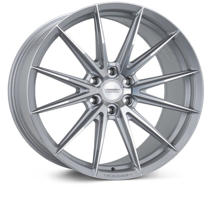 Vossen HFX-2 22x9.5 / 6x135 / ET20 / Deep Face / 87.1 - Silver Polished Wheel - Bull Strap