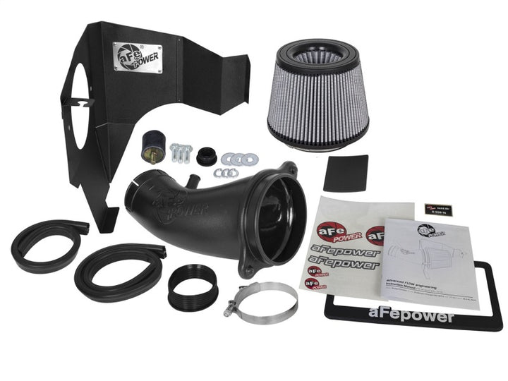 aFe MagnumFORCE Intake Stage-2 Pro DRY S 11-12 Dodge Challenger/Charger/Chrysler 300, SRT8 V8 6.4L - Bull Strap