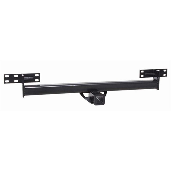 Rugged Ridge Receiver Hitch Rear Tube Bumper 87-06 Jeep Wrangler - Bull Strap