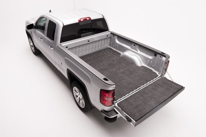 BedRug 2019+ GM Silverado/Sierra 1500 5ft 8in Bed Mat (Use w/Spray-In & Non-Lined Bed) - Bull Strap