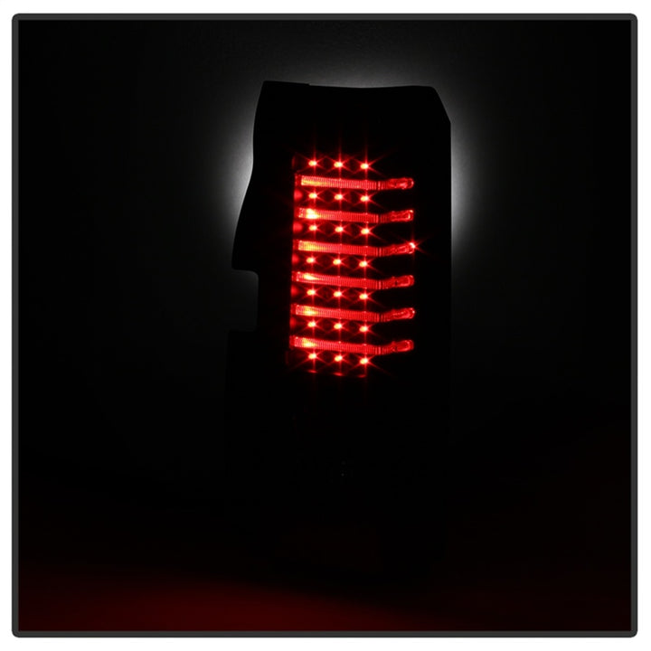 xTune Hummer H3 06-09 ( Non H3T ) LED Tail Lights Black ALT-ON-HH306-LED-BK - Bull Strap