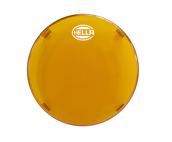 Hella 500 LED Driving Lamp 6in Amber Cover - Bull Strap