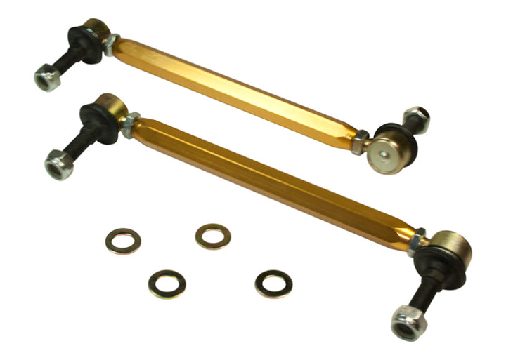 Whiteline Universal Sway Bar - Link Assembly Heavy Duty Adjustable Steel Ball - Bull Strap