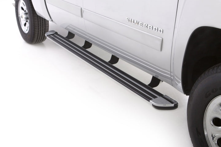Lund Universal Crossroads 70in. Running Board - Chrome - Bull Strap