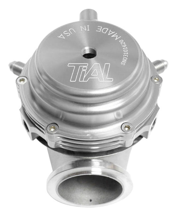 TiAL Sport MVR Wastegate 44mm (All Springs) w/Clamps - Silver - Bull Strap