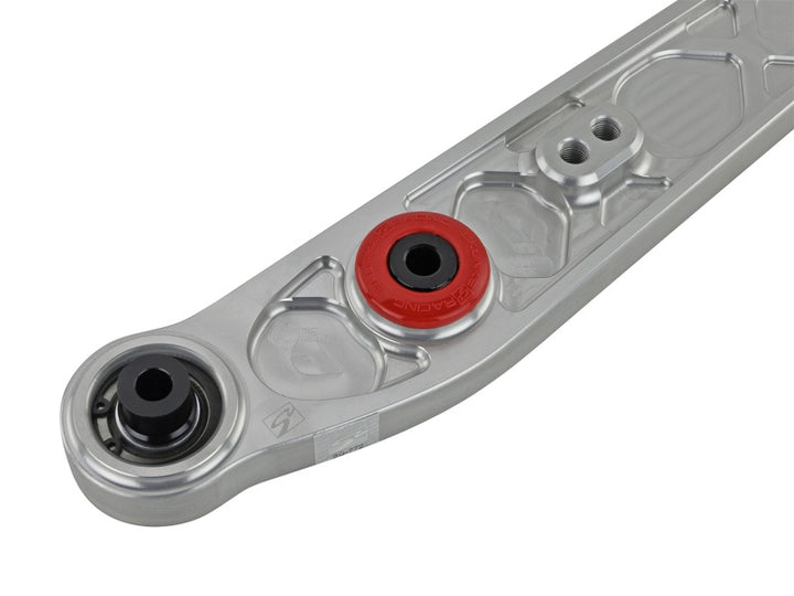 Skunk2 Honda/Acura EK Alpha Series Rear Lower Control Arm Set - Clear - Bull Strap