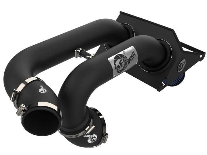aFe Magnum FORCE Stage-2 Pro 5R Cold Air Intake System 15-17 Ford F-150 V6 2.7L (tt) - Bull Strap