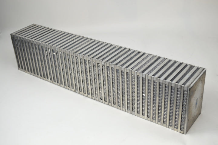 CSF High Performance Bar & Plate Intercooler Core (Vertical Flow) - 27in L x 6in H x 4.5in W - Bull Strap