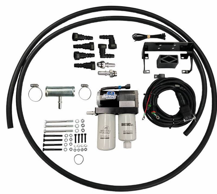 PureFlow AirDog 15-16 Chevrolet 6.6L Duramax FP-100-4G Fuel Air Separation System - Bull Strap