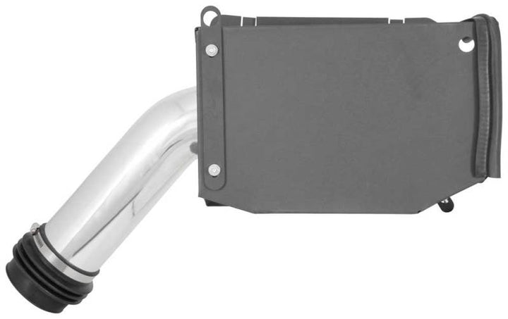 Spectre 94-97 Ford SD 7.3L DSL Air Intake Kit - Polished w/Red Filter - Bull Strap