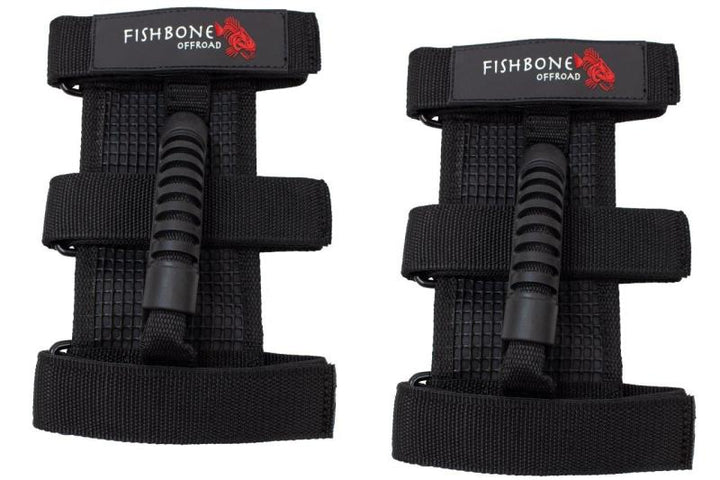 Fishbone Offroad Grab Handles w Three Straps - Bull Strap