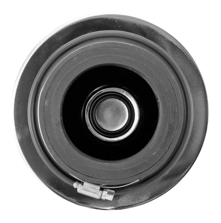 Spectre Adjustable Conical Air Filter 2-1/2in. Tall (Fits 3in. / 3-1/2in. / 4in. Tubes) - Red - Bull Strap