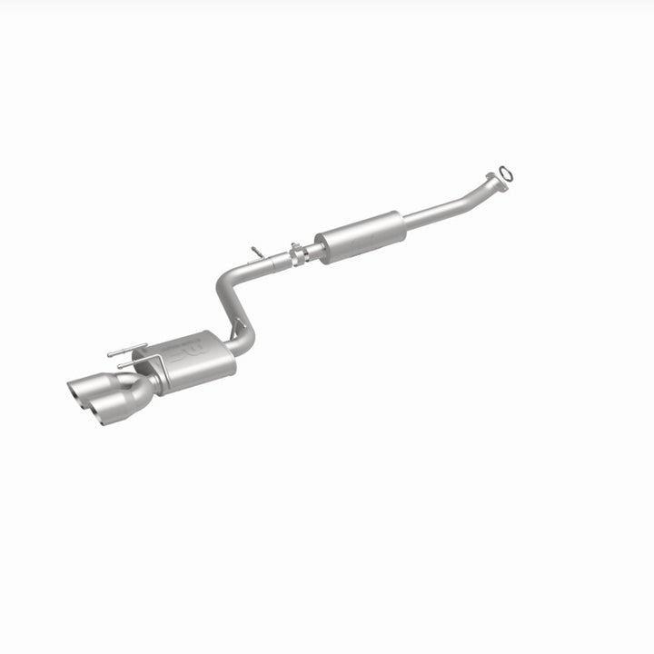 MagnaFlow CatBack 18-19 Toyota Camry SE 2.5L Street Series Single Exit Polished Stainless Exhaust - Bull Strap