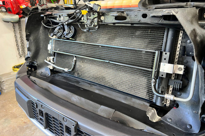 CSF 15-25 Ford F-150 and Raptor Transmission Oil Cooler - Bull Strap