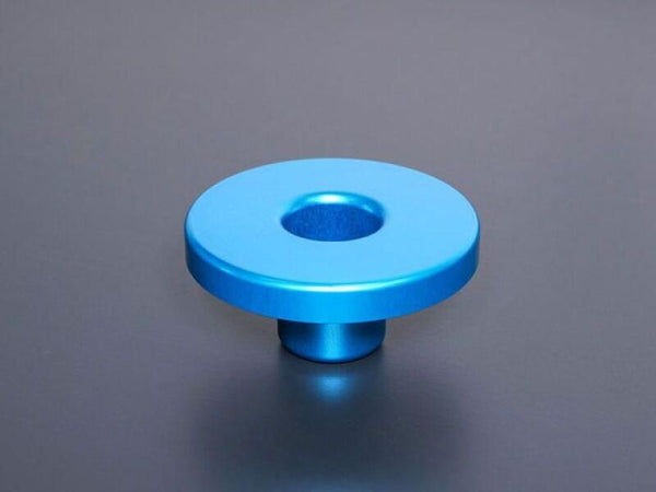 Cusco Rear Differential Rigid Mount Collar Rear Side 2021+ Toyota GR Yaris 1.6L AWD - Blue - Bull Strap