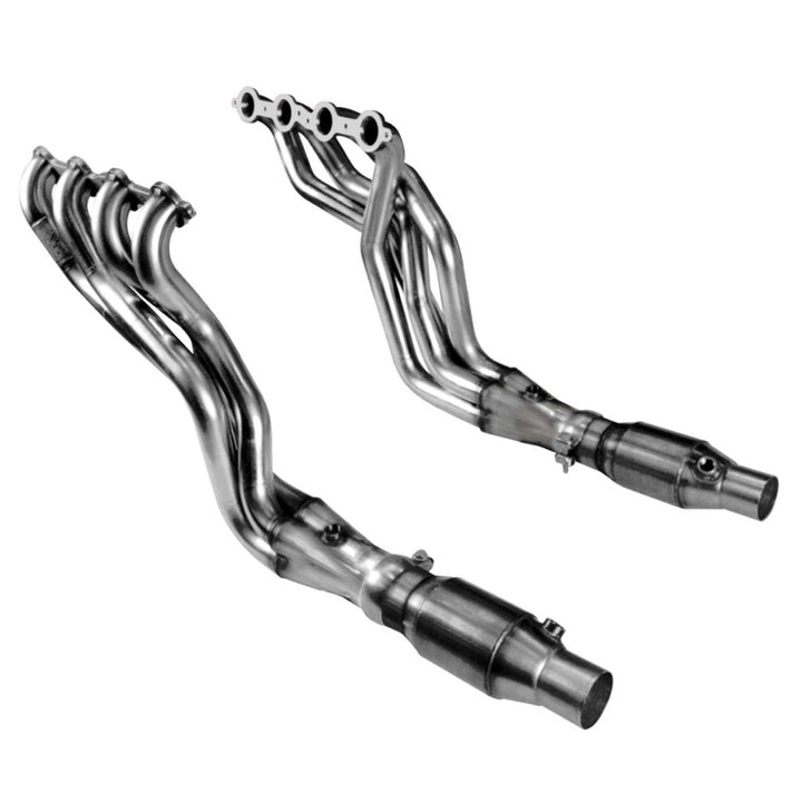 Kooks 10-14 Chevy Camaro LS3/L99/LSA 1 7/8in x 3in SS LT Headers Catted - Bull Strap