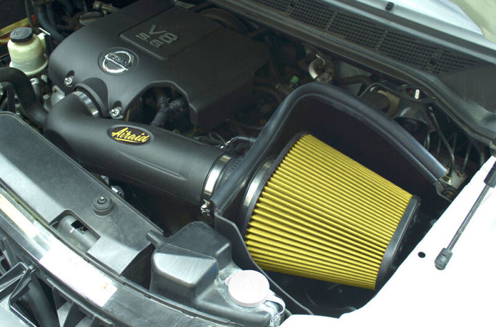 Airaid 05-15 Nissan Armada / 04-15 Nissan Titan Performance Air Intake System - Bull Strap