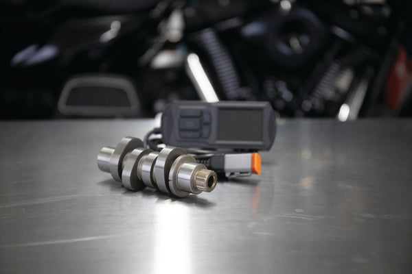 S&S Cycle 17-19 M8 Touring Models 475 Chain Drive Camshaft & Dynojet PV-3 Kit - Bull Strap